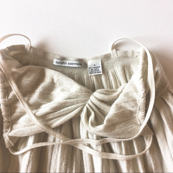 nwot//autumn cashmere • babydoll sweater tank - Picture 5 of 5